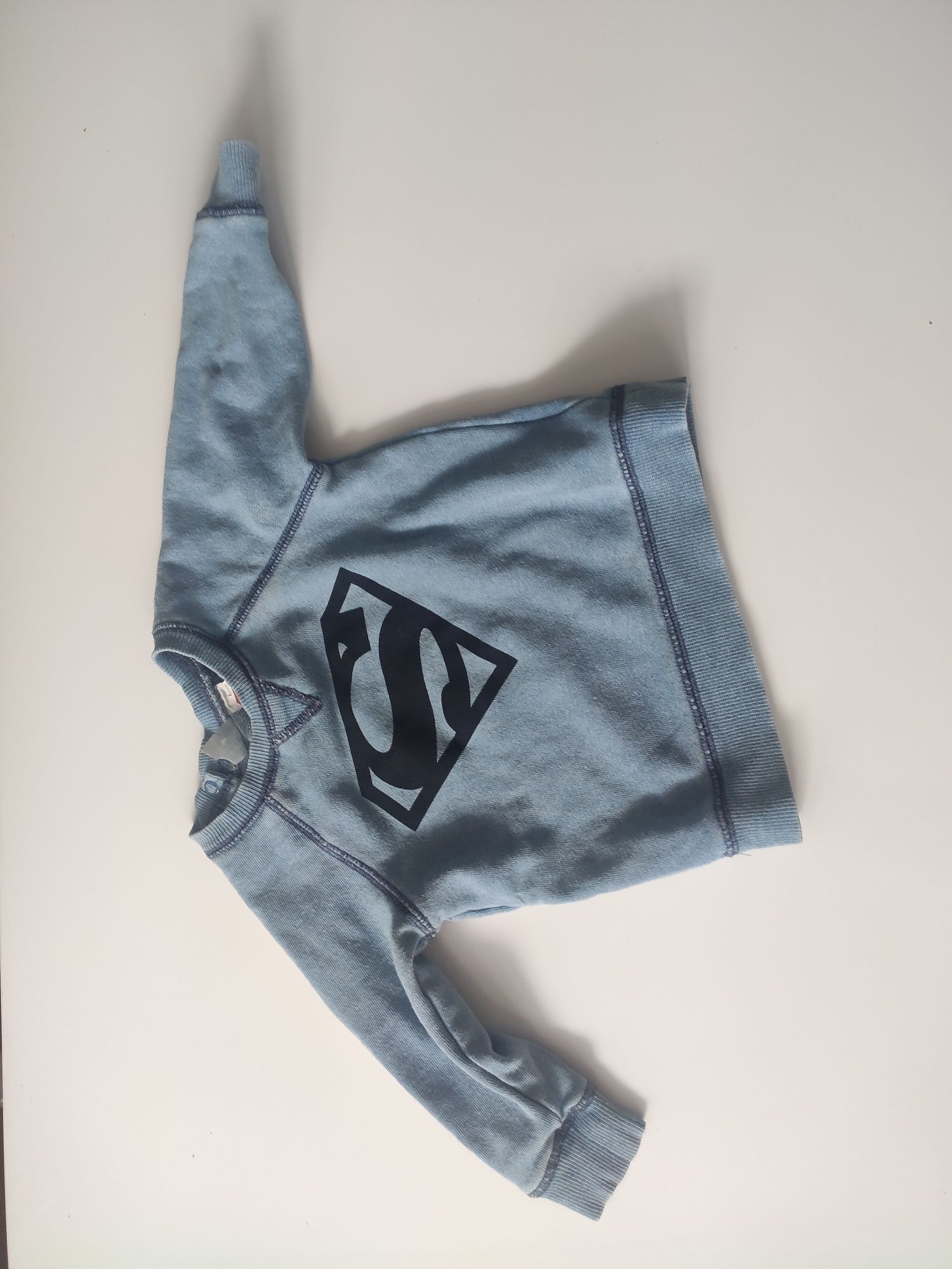 Bluza niebieska 74 Superman