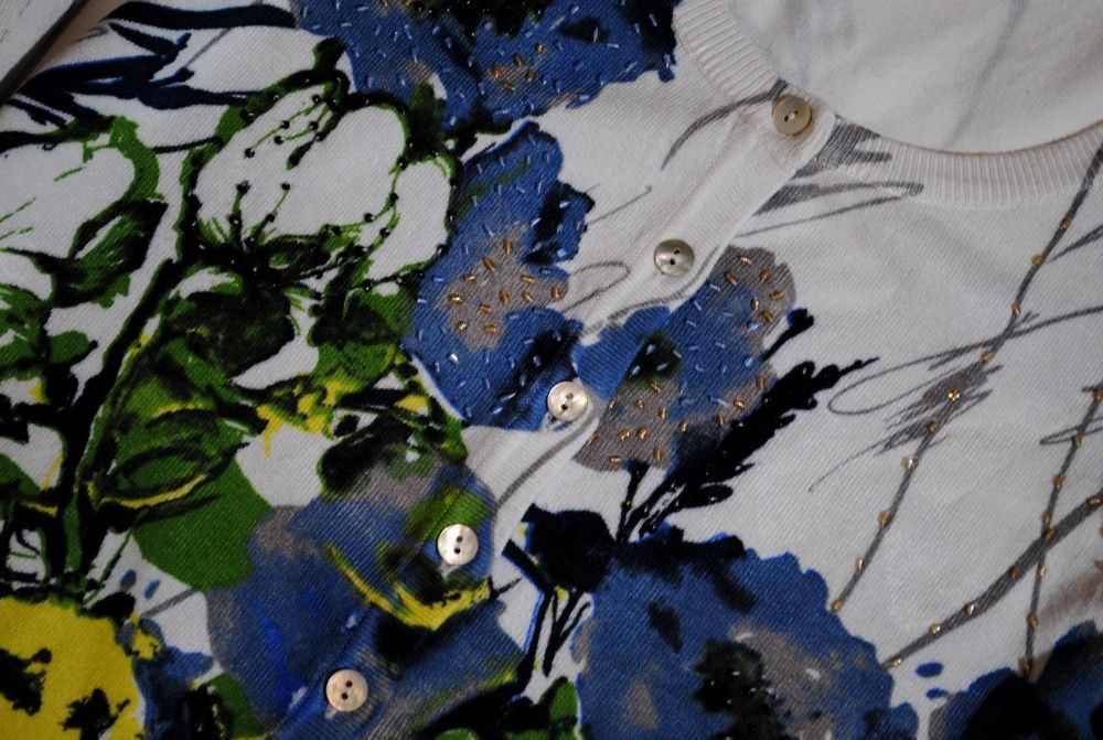 Эксклюзивная Isabel Marant S кофта на пуговицах с рисунком яркая