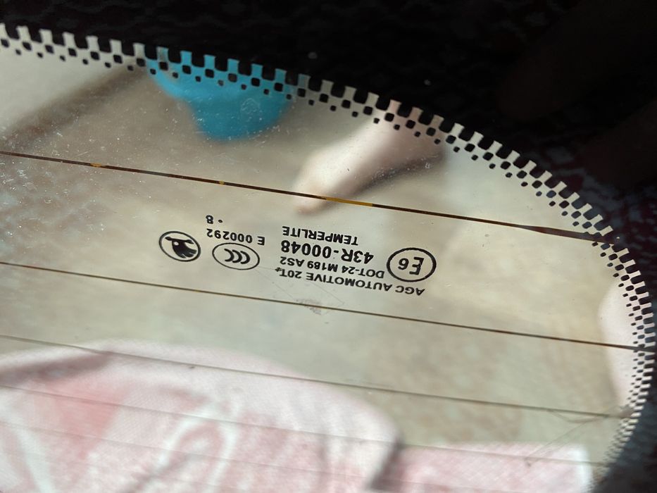 Заднее стекло Skoda Fabia шкода фабия 2 универсал