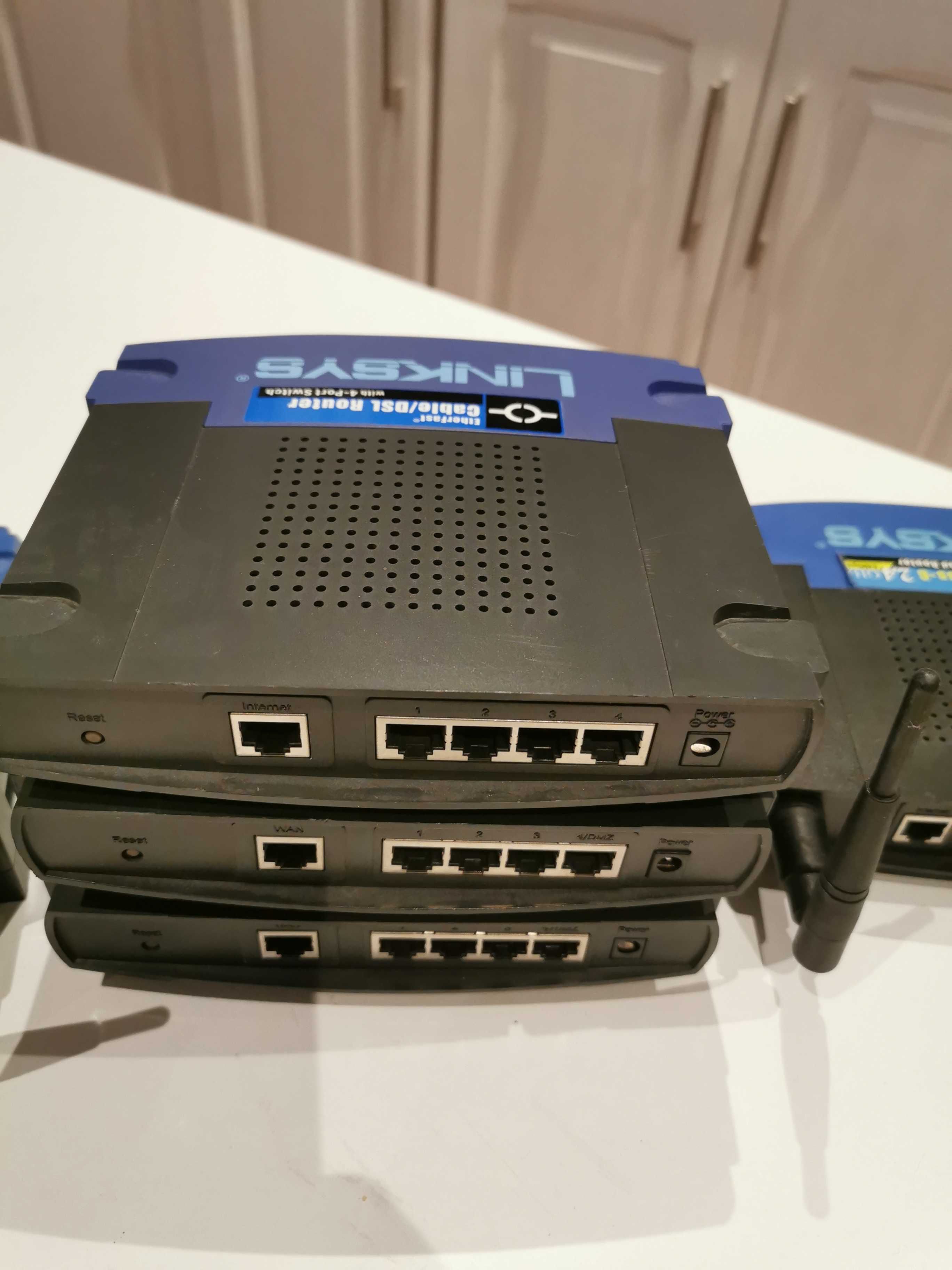 routery Linksys 5 sztuk