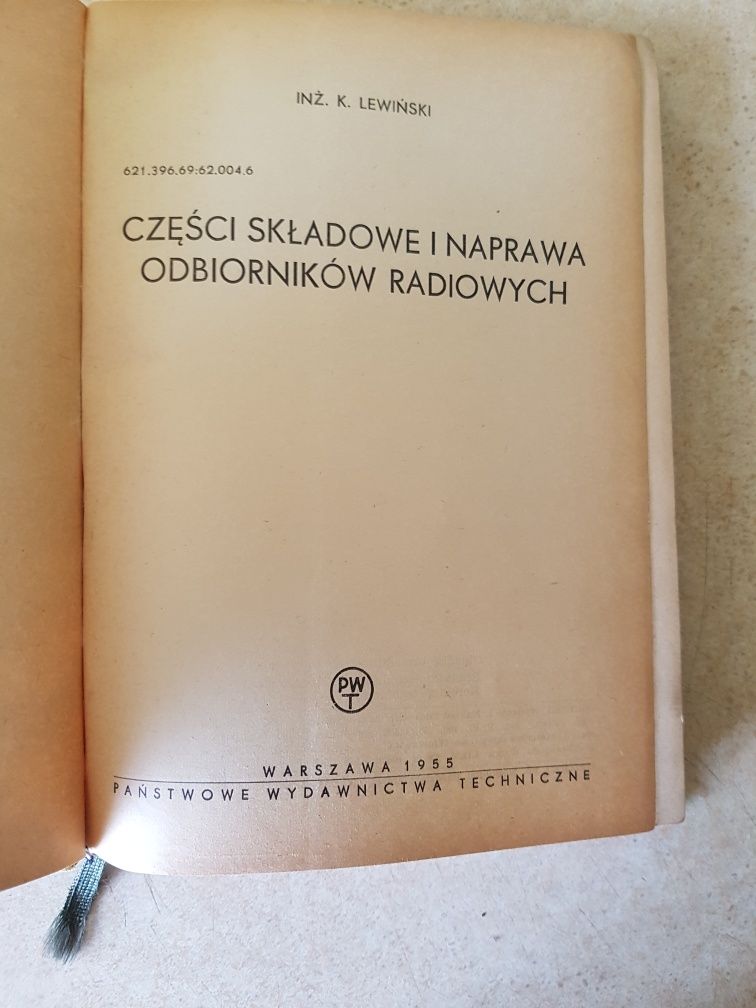 Radiomechanika Części Składowe i Naprawa Odbiorników Radiowych Vintage