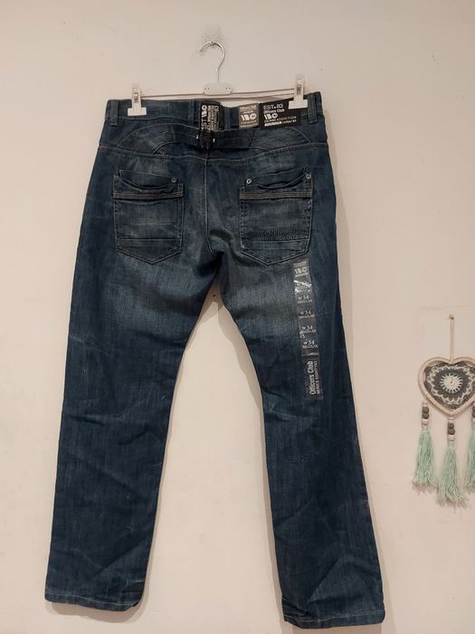 Spodnie jeansowe Officers Club w34 regular