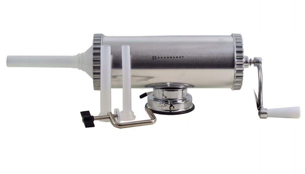 SOLIDNA NADZIEWARKA 2,5kg maszynka SZPRYCA do KIEŁBAS mięsa napycharka