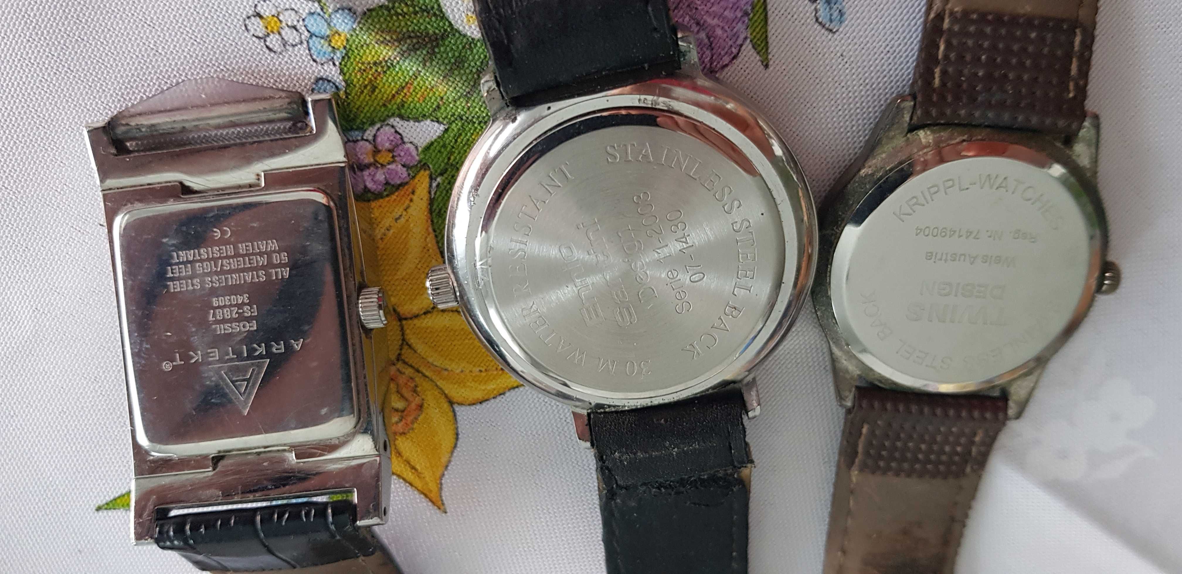 zestaw starych zegarków zegarki
