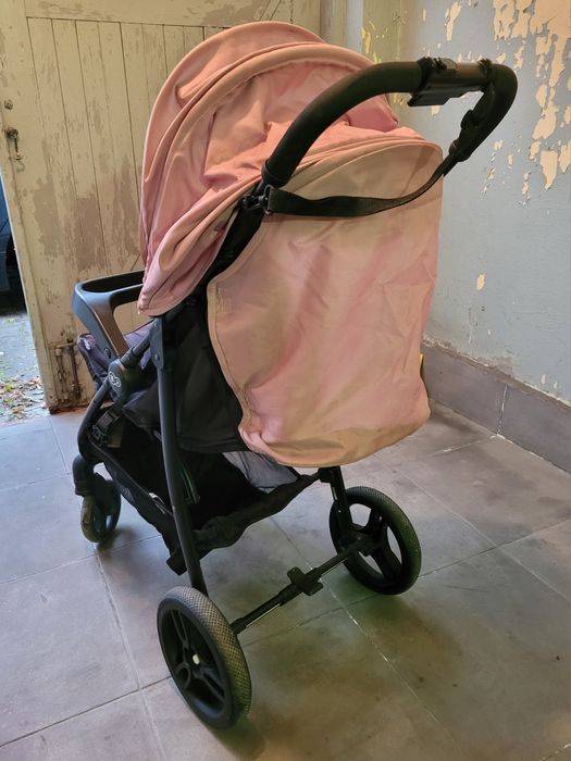 Wózek spacerowy Kinderkraft + osłona przeciwdeszczowa – stan dobry