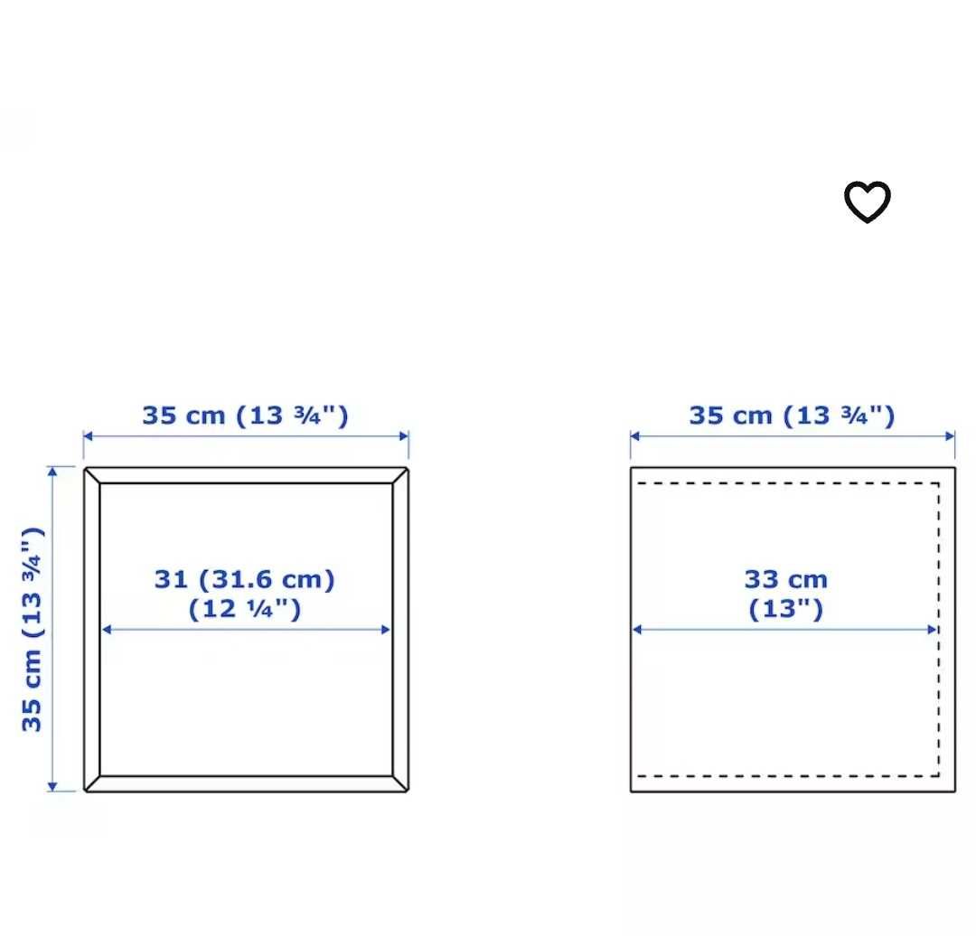 Armário cubo EKET IKEA amarelos