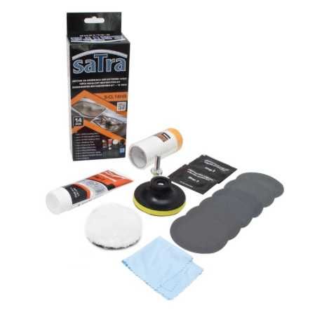 KIT RESTAURAÇÃO DE FARÓIS 14PCS - REF: S-CL14HR