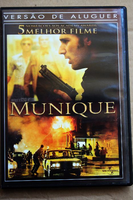 2 DVD - Guerra dos Mundos e Munique, de Steven Spielberg - como novos