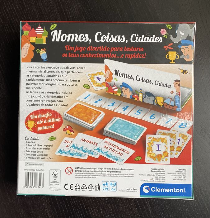 Nomes, Coisas, Cidades - Clementoni