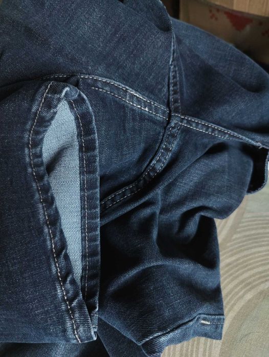 Джинсы The Slim by C&A Buying Германия W40 stretch navy.