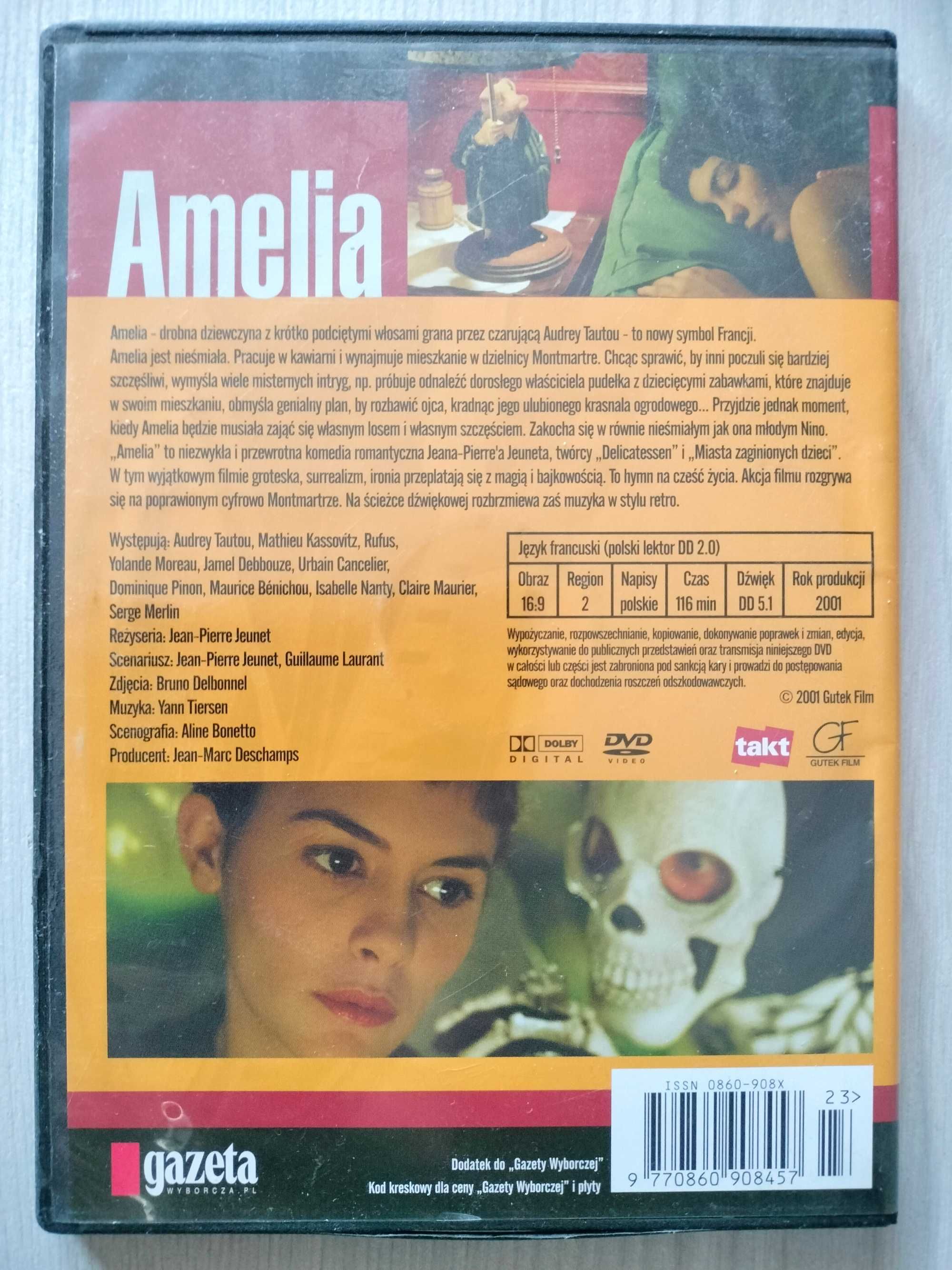 DVD Amelia Audrey Tautou