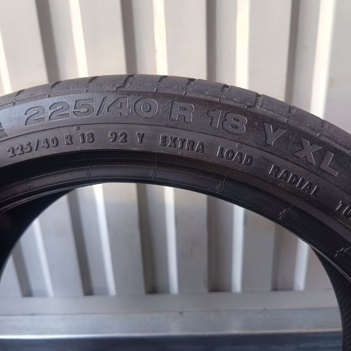 Dwie opony Continental sport contact 5 225/40 r18