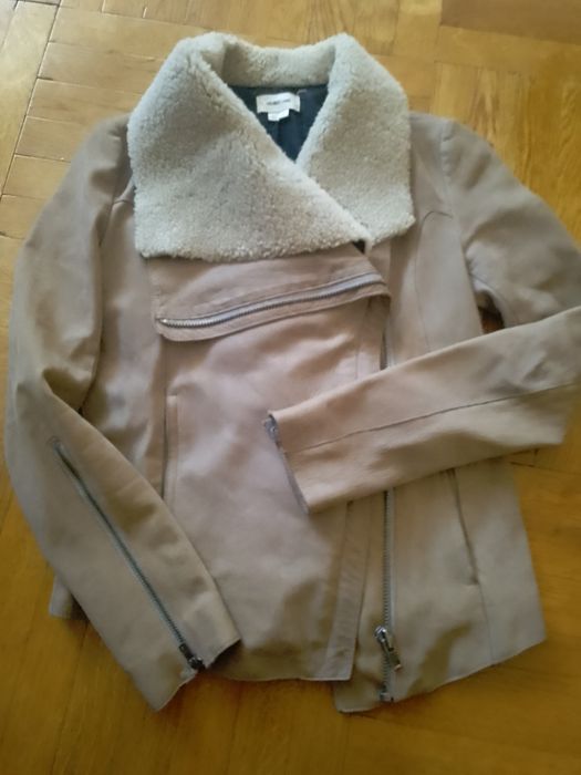 Продам укорочену курточку дублянку на розм S-M, або 42-44,