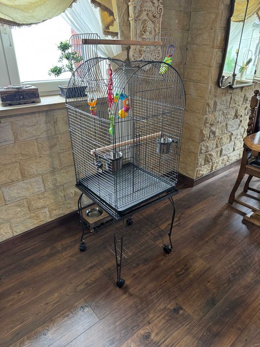 Klatka dla ptaków woliera dla papug ozdobna