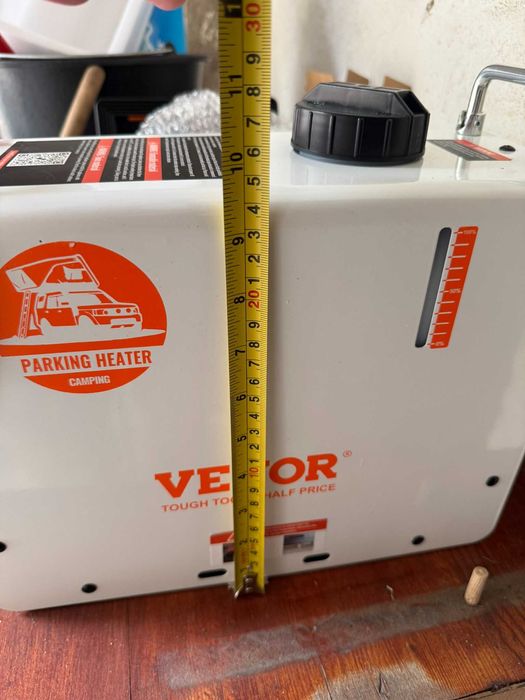 Nagrzewnica webasto Vevor z bluetooth 2 kW z zasilaczem 230v camping