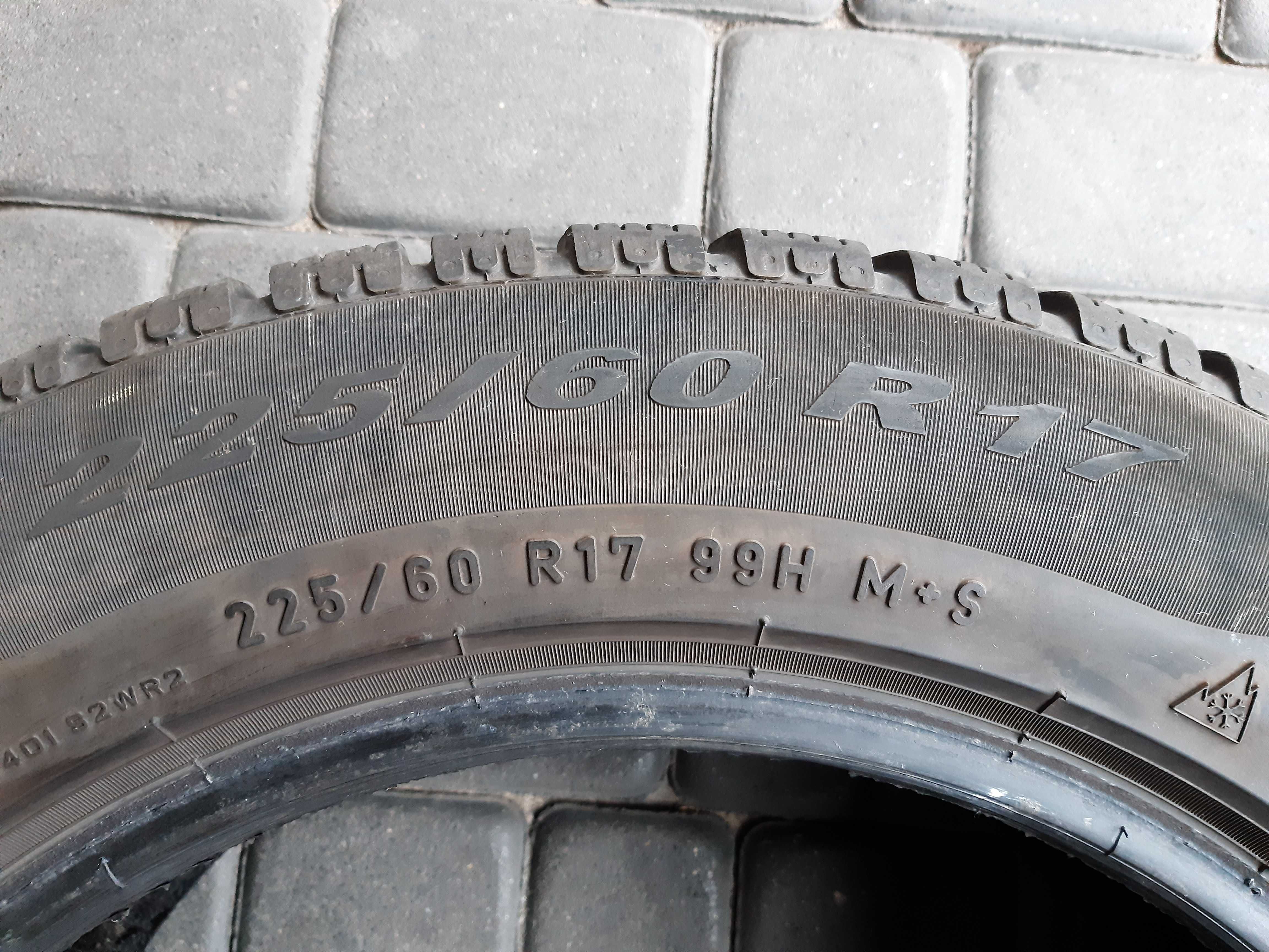 Opony  Zimowe 225.60.17 Pirelli 2017r