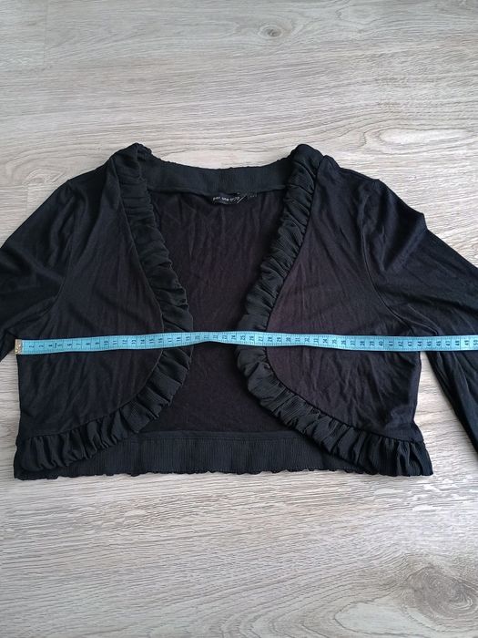 Bolerko czarne rozmiar 14/XL