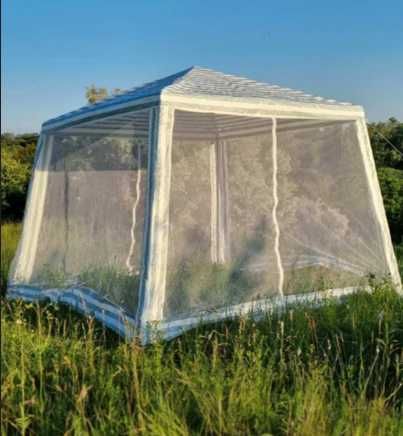 Садовий павільйон шатро, шатер з москітною сіткою