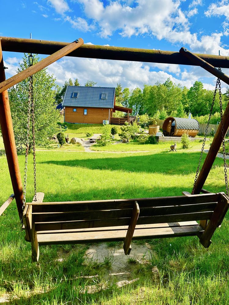 Całoroczny domek, balia, basen, sauna, ognisko, Kaszuby