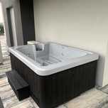 JACUZZI OGRODOWE LUX SLIM 3 Osobowe w Zabudowie Drewnianej