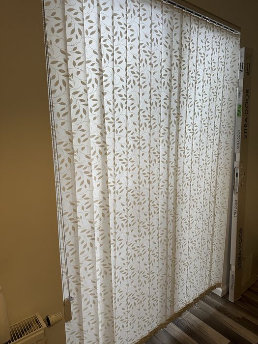 Żaluzje wewnętrzne verticale vertikale pionowe