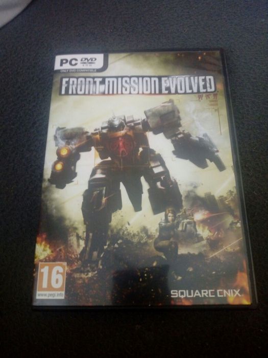 Gry front mission evolved, star wars, trans formers,