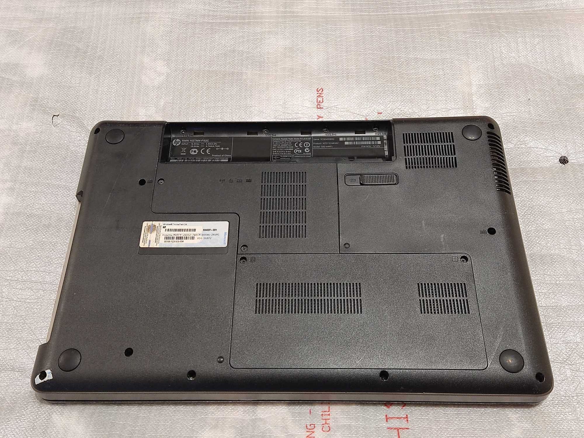 Корпус Ноутбука – HP G56/G62 (G62-a84ER/G62-b98EL) Presario CQ56/CQ62