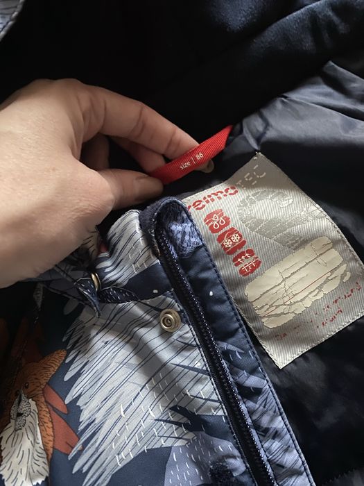 Комбінезон зимовий Reima tec, 86 см ромпер / піддьова в подарунок