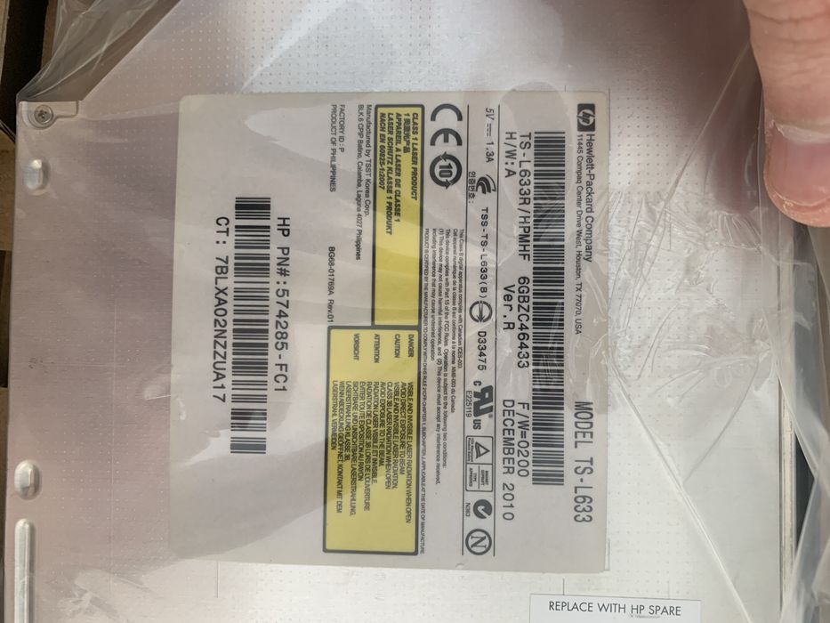 HP Pavilion dv6 leitor de DVD64729822694530121