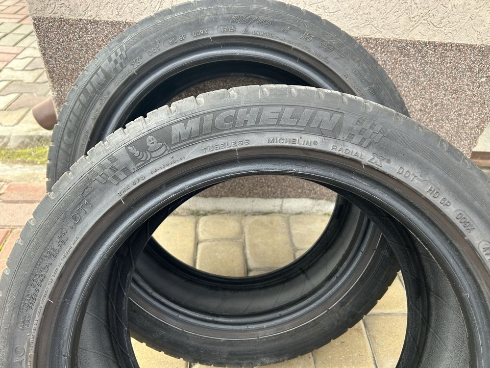 Komplet opon 215/45/16R lato