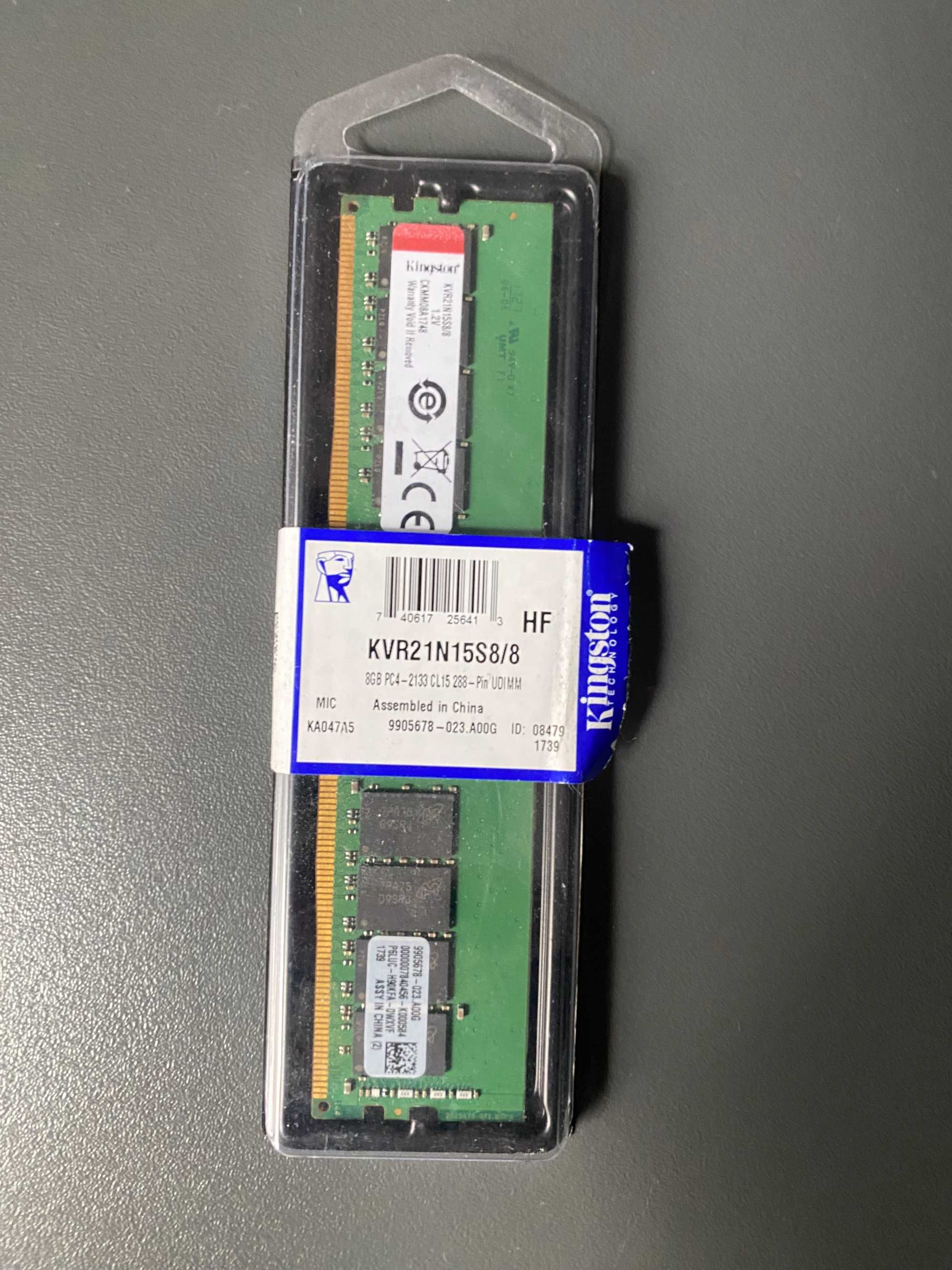 Pamięć RAM DDR Kingston 8gb 2133MHz 15CL