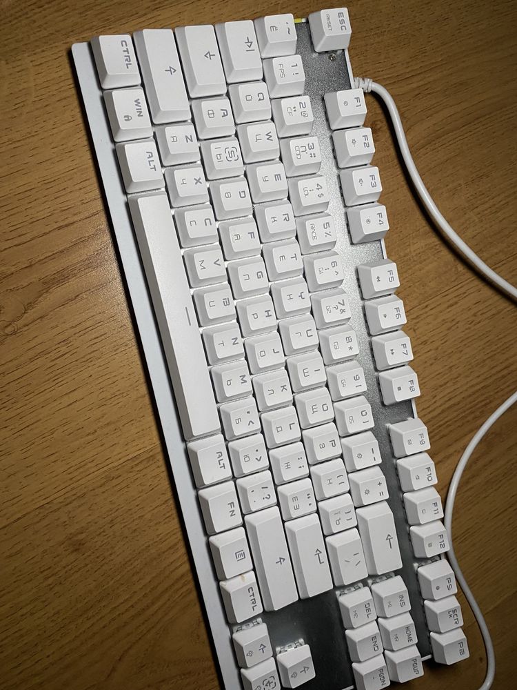 Клавіатура Motospeed CK82 біла