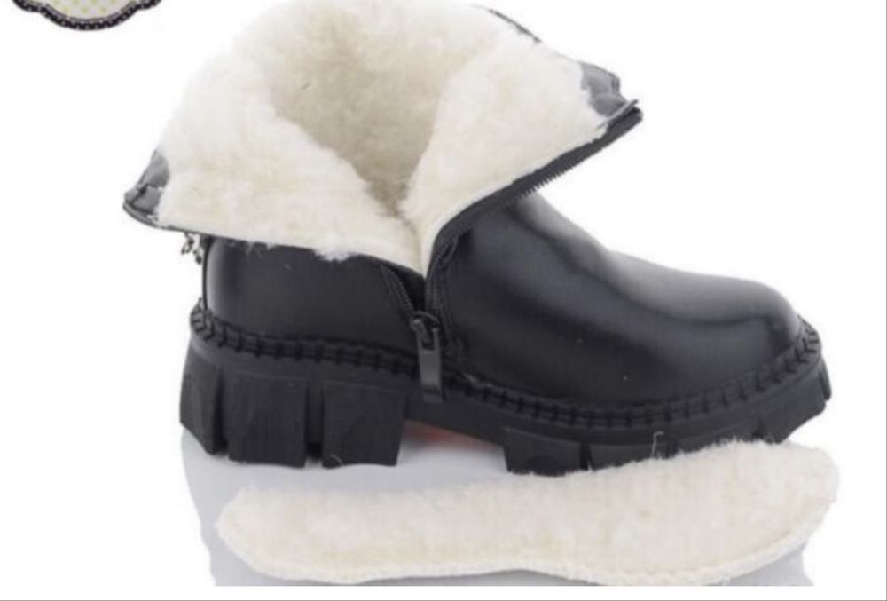 Ботінки сапожки зима натуратна шкіра