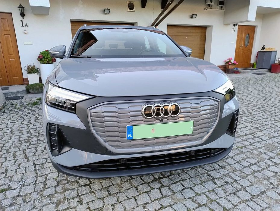 Audi Q4 e-tron Faktura VAT, pierwszy i jedyny właściciel, cesja leasingu