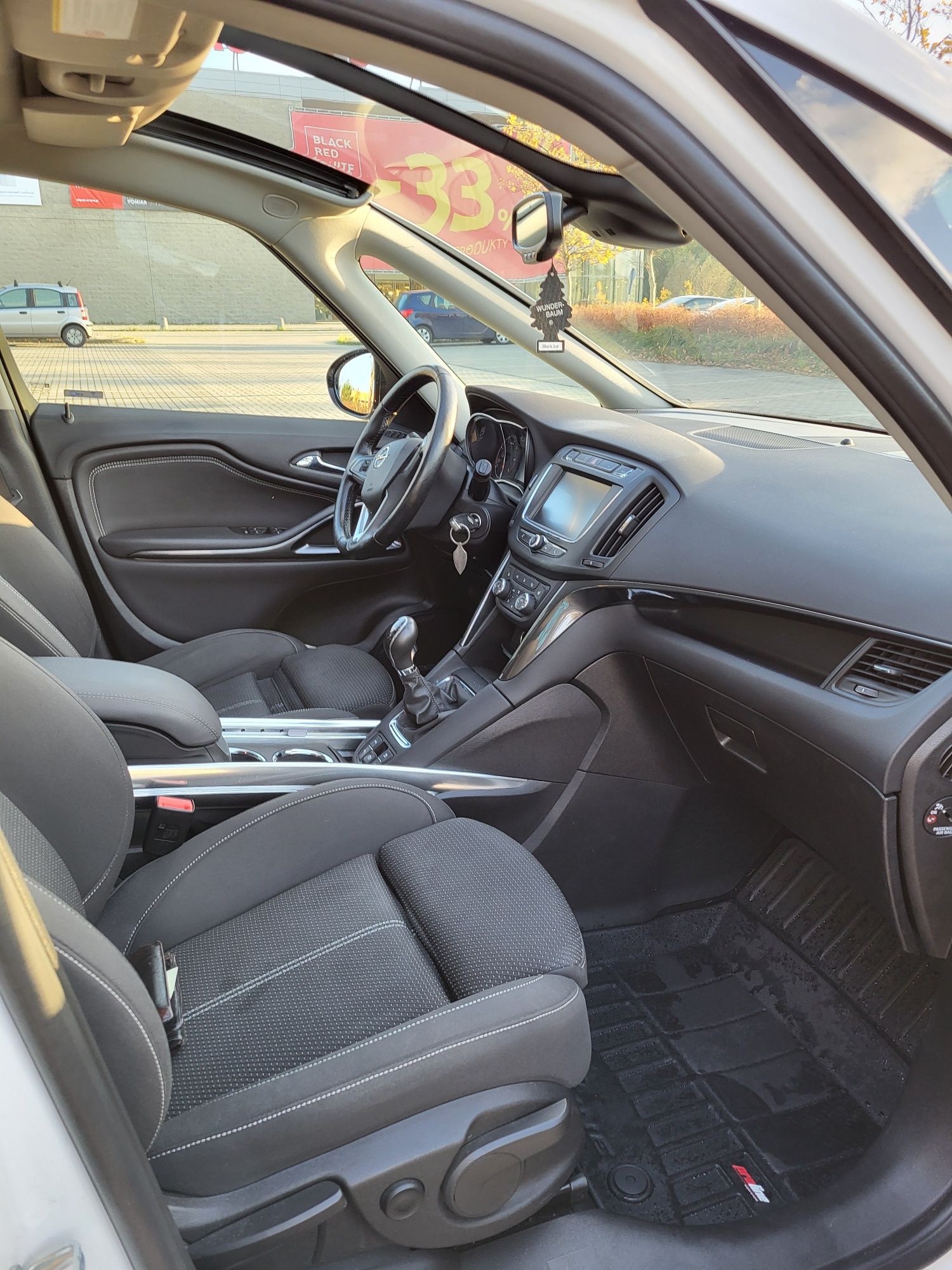 Opel Zafira, webasto, panorama, bagażnik rowerowy, salon Polska