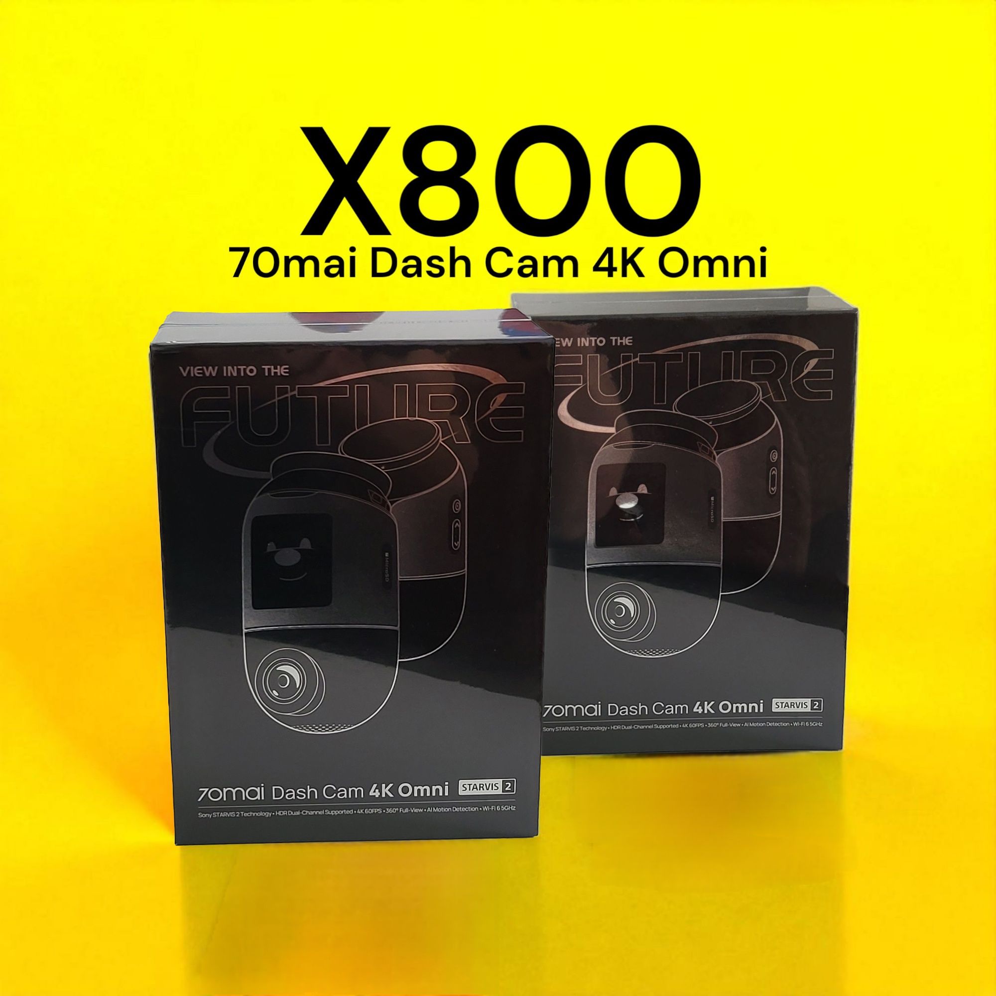 70mai Dash Cam 4K Omni X800 Автомобільний відеореєстратор