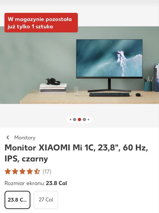 Monitor XIAOMI Mi Desktop