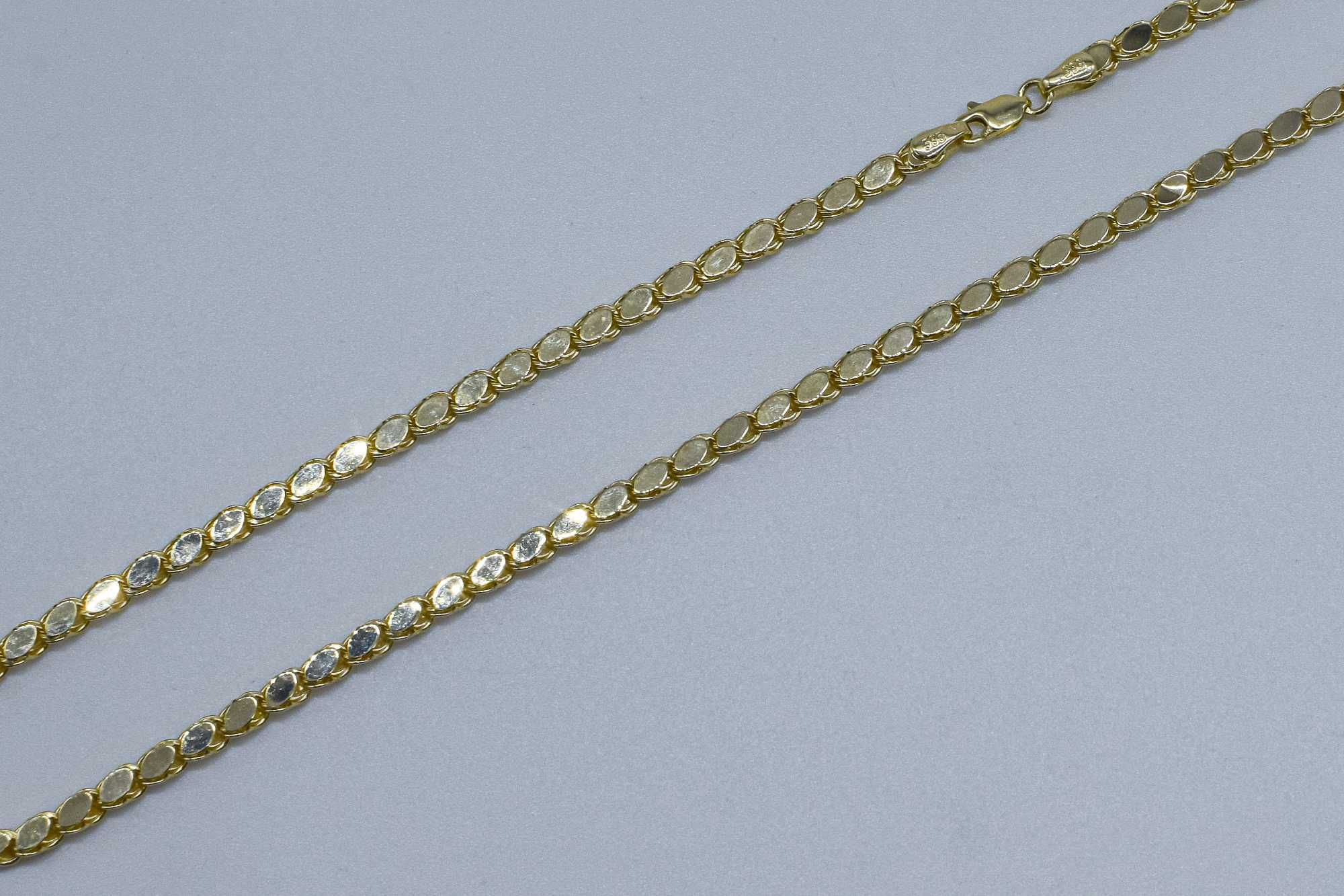 Złoty łańcuszek damski 585 7,24 gram 45cm Unikat