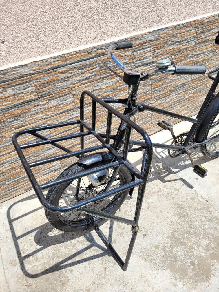 Zabytkowy rower transportowy WITTLER – Bielefeld, Niemcy