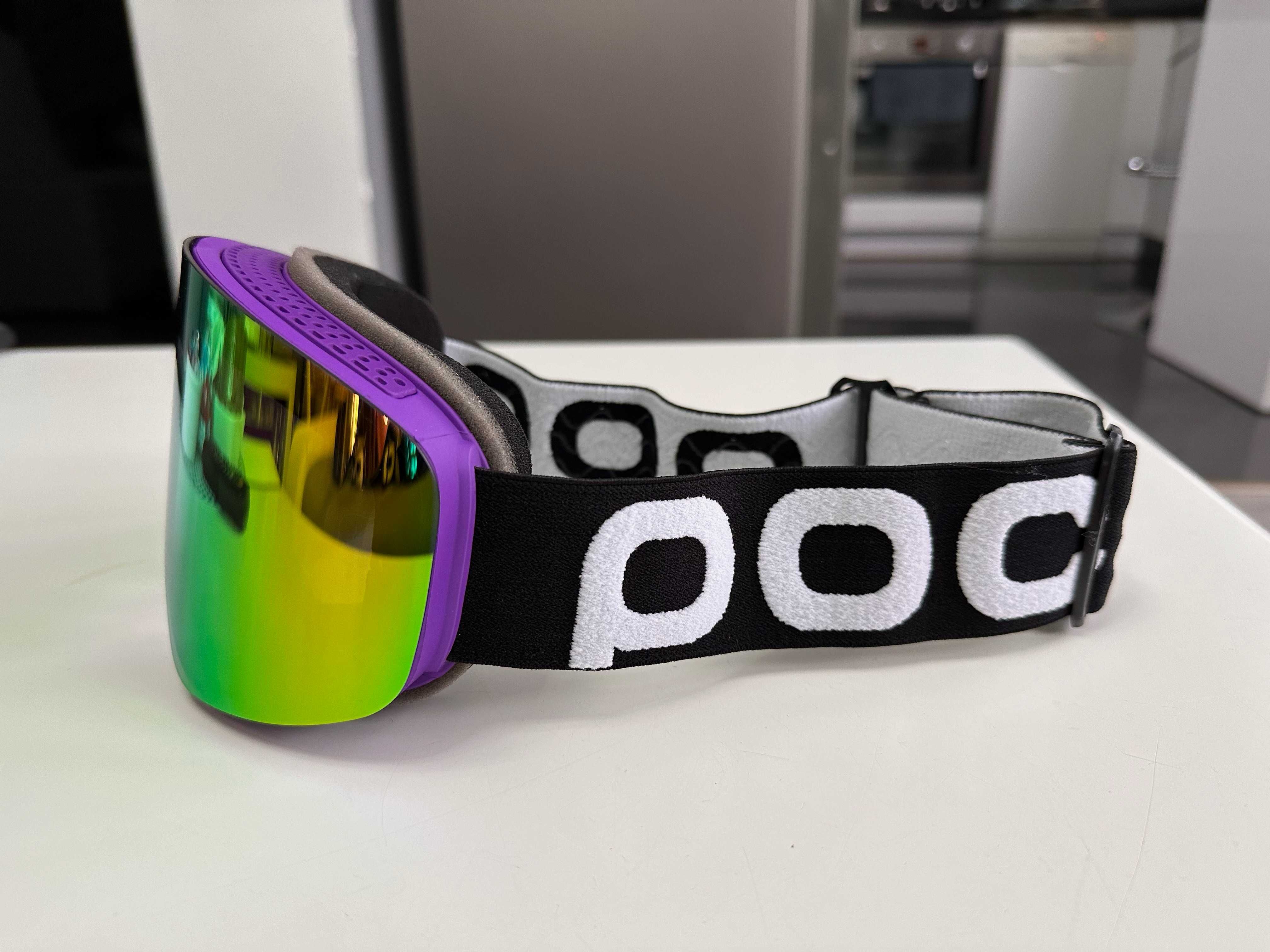 Gogle POC Narciarskie Filt uv-400 Kolor CZerwony