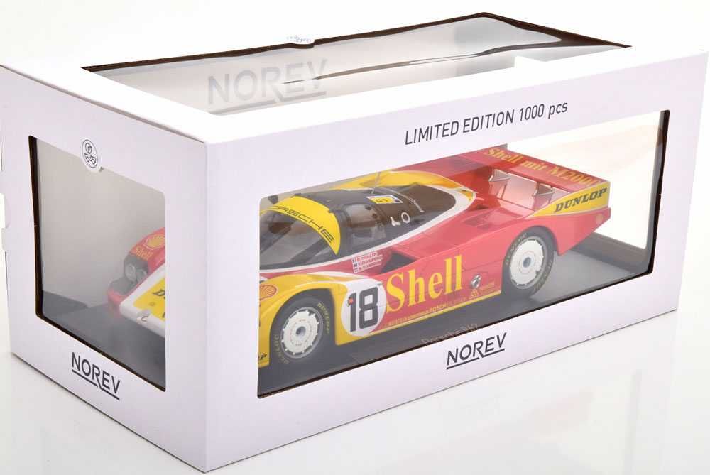Model 1:18 Norev Porsche 962C #18 24h LeMans 1988