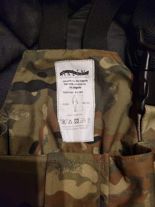 Komplet ubrania na zła pogodę Straży Granicznej, SG14