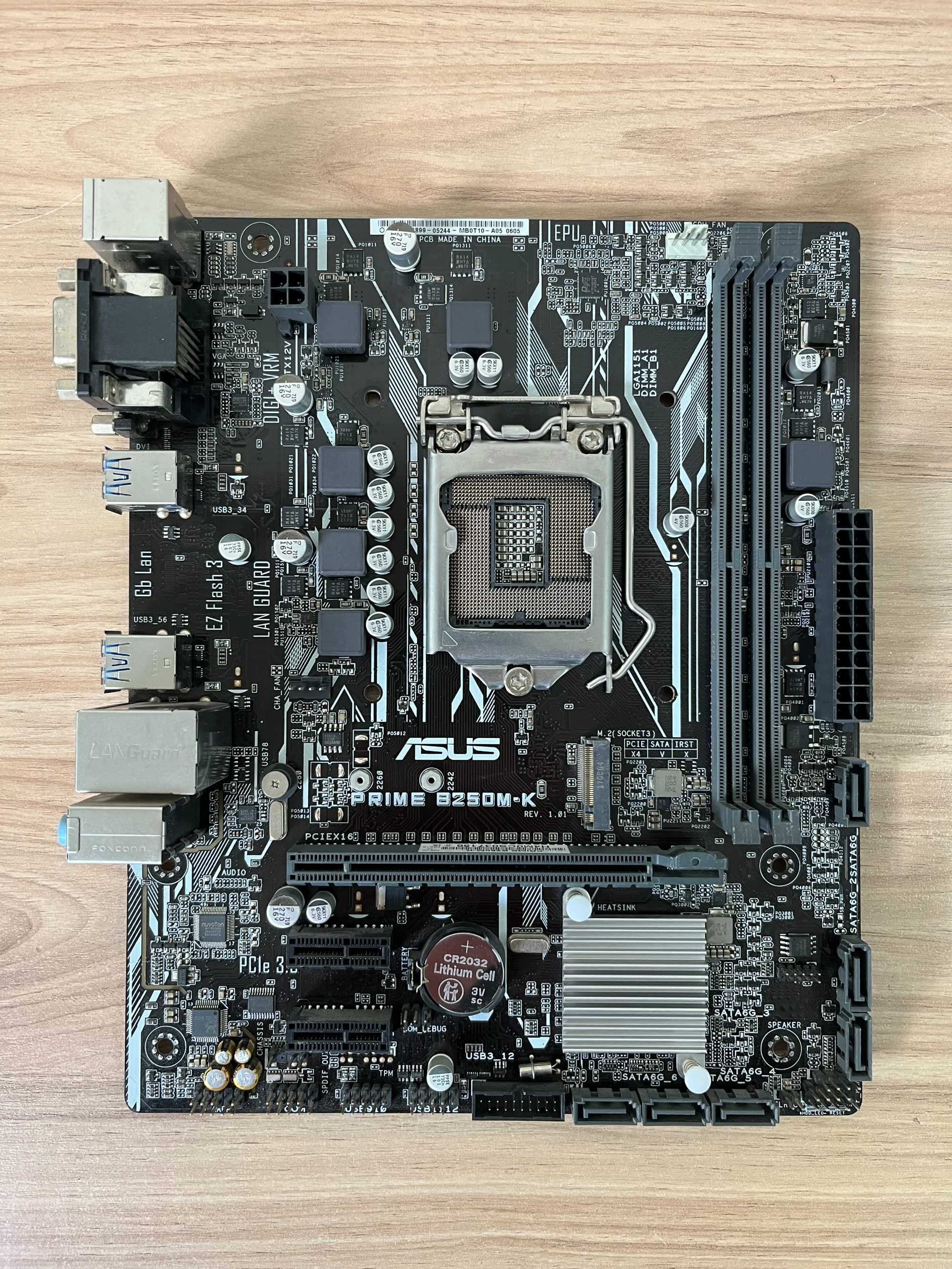 Материнская плата ASUS B250M-K LGA1151 DDR4 Core i7 INTEL XEON Support