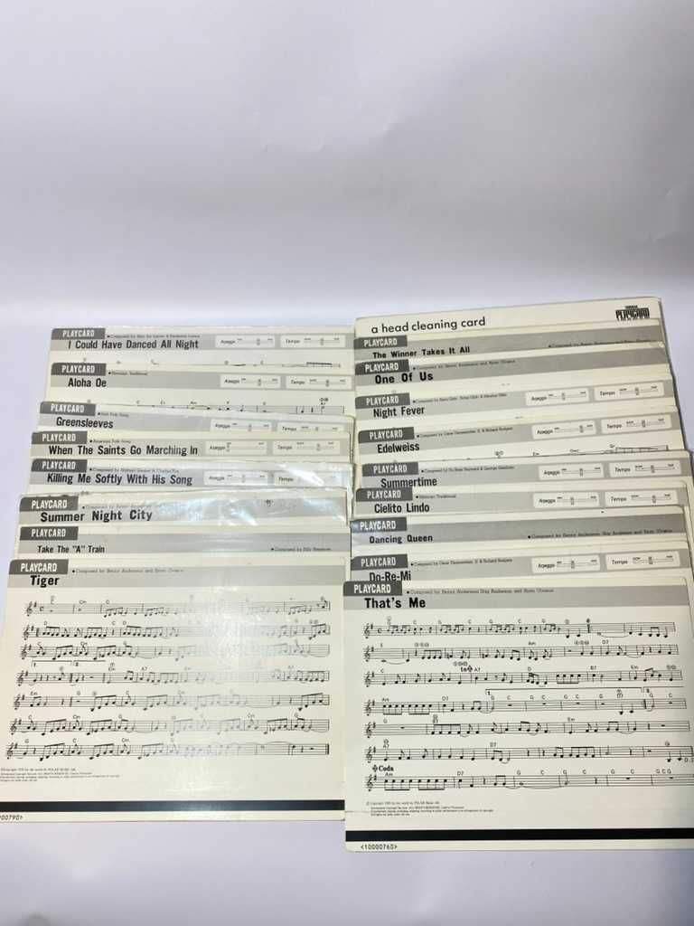 Yamaha PortaSound PC-100 keyboard z kartami, sprawna
