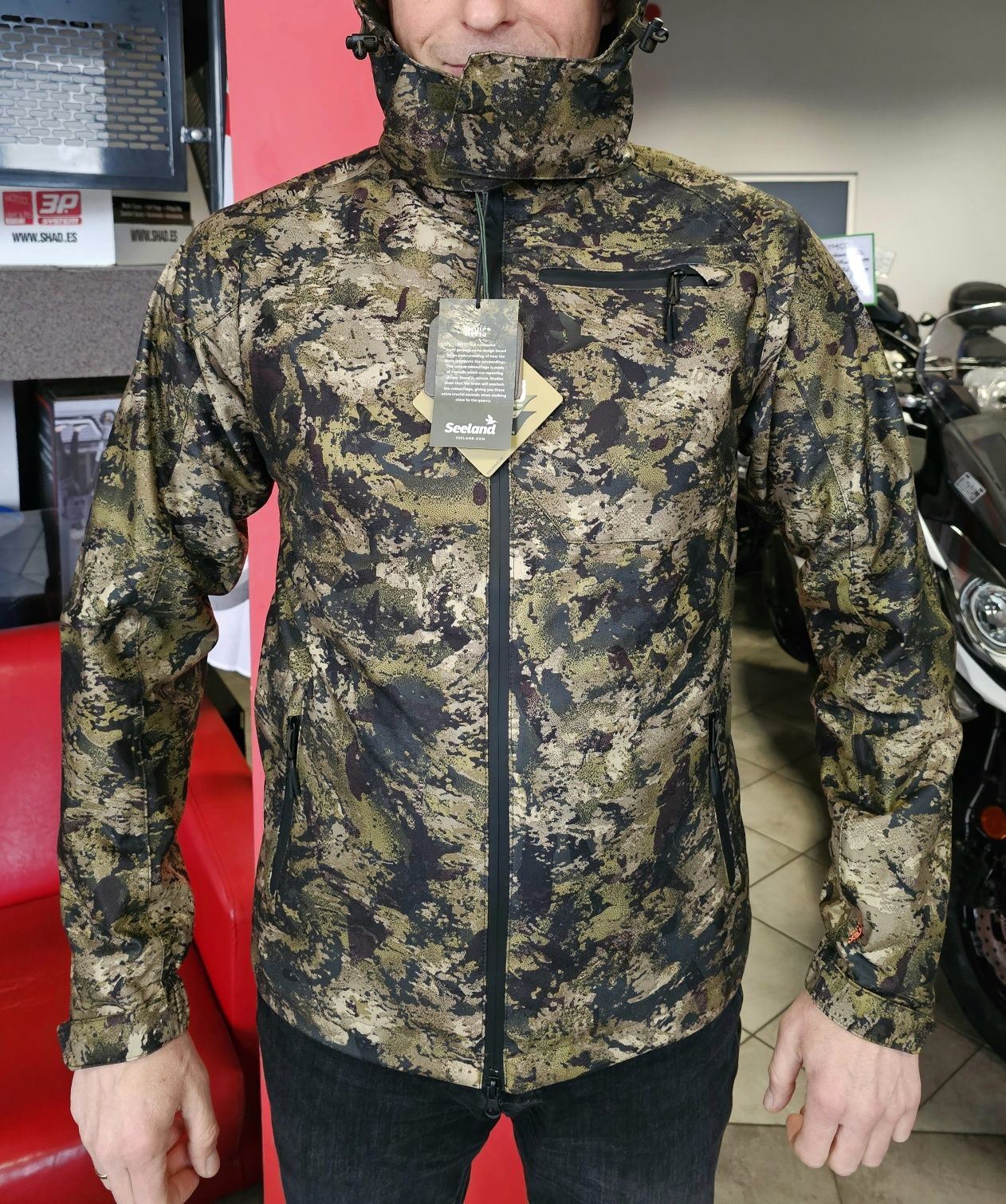 NOWA z metkami kurtka Seeland Avail camo rozm 48 (S)