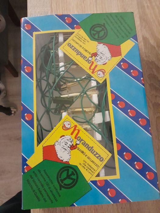 Włoskie lampki choinkowe Moranduzzo