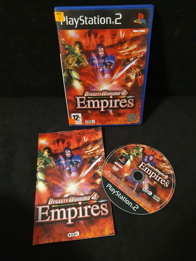 Gra gry ps2 playstation 2 Dynasty Warriors 4 Empires unikat
