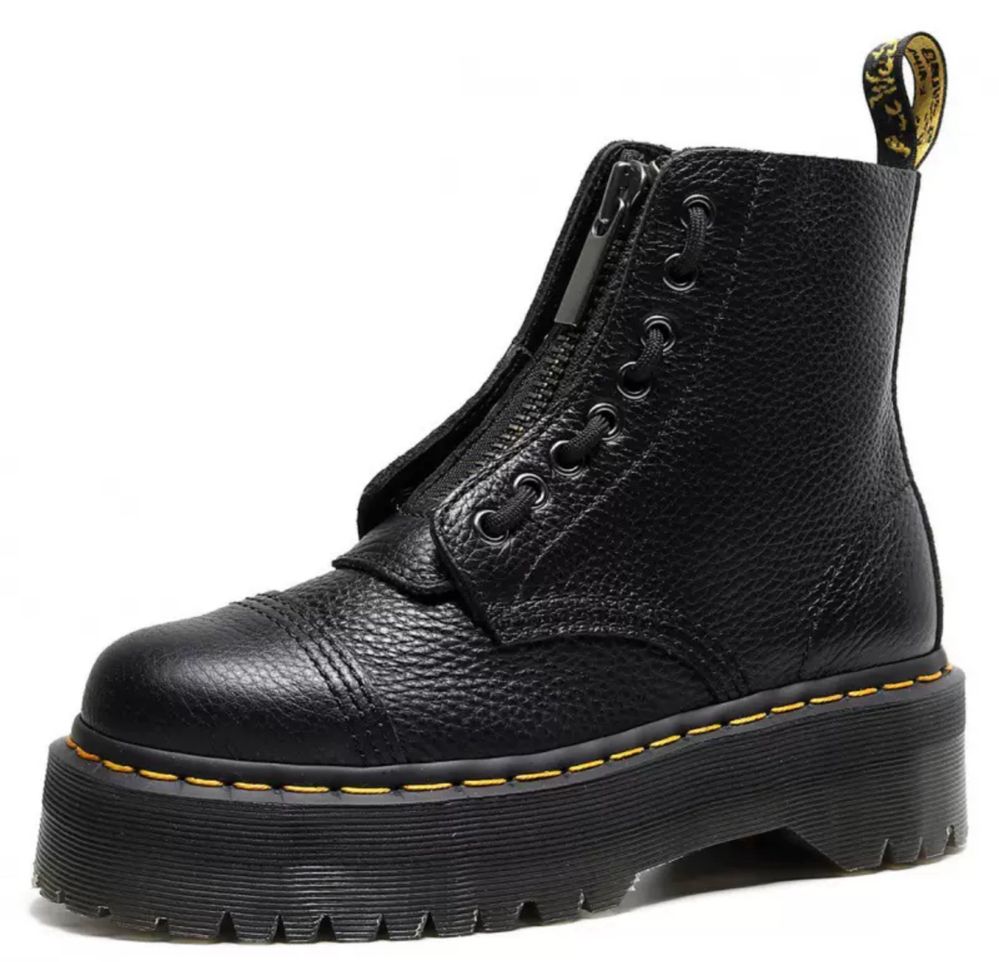 Glany platforma koturna workery gotyckie emo punk dr boots timberki