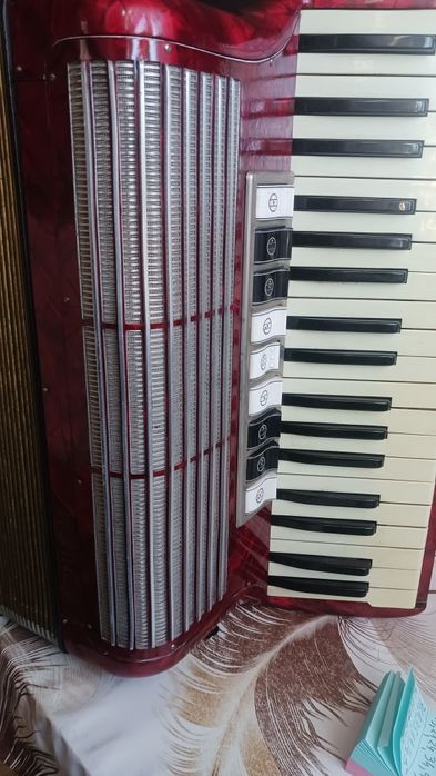 Akordeony hohner 120bas drugi 96basstan stan idealny gotowe do grania