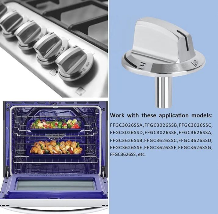 Набір ручок до газової плити 4 шт